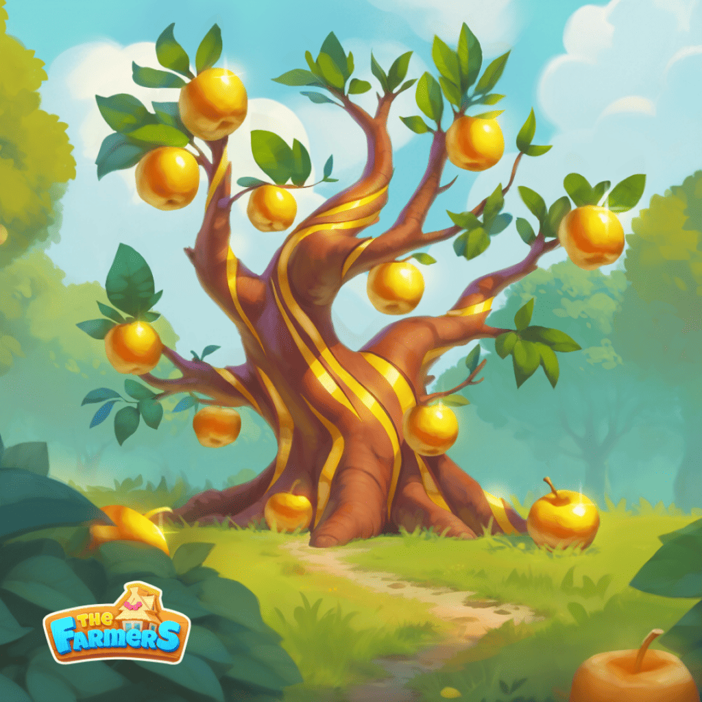 Puzzle z gałęziami jabłoni i dojrzałymi jabłkami na tle nieba, kolekcja Złote jabłko